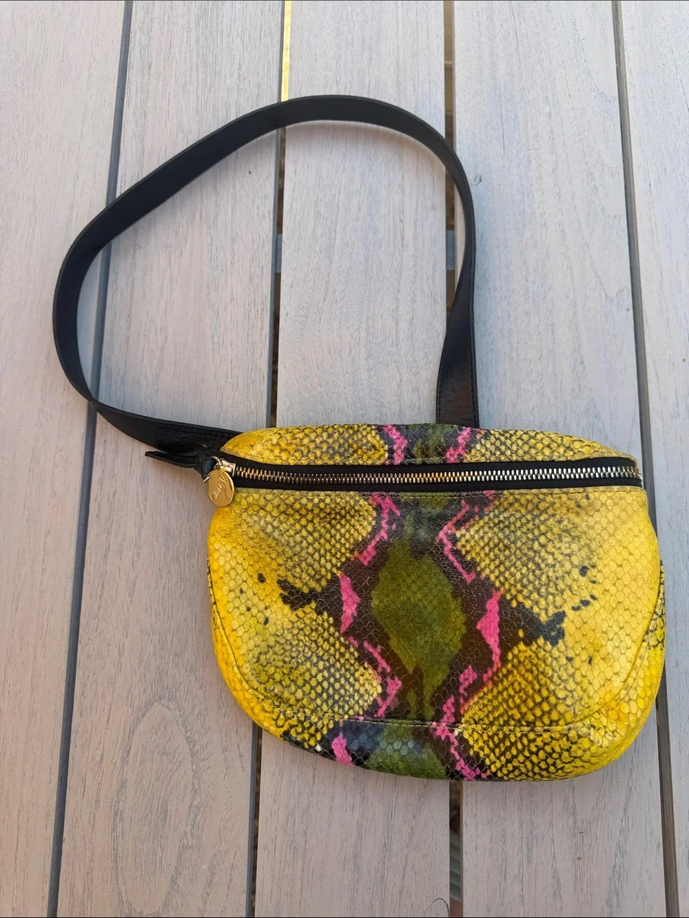 Clare V. stylish yellow
